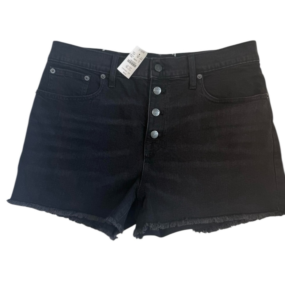 J. Crew black Jean shorts